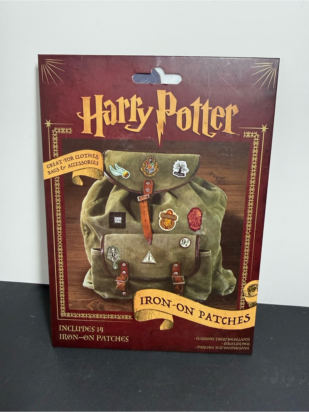 NIP Harry Potter 14-Piece Iron-On Patch Set by Paladone Official